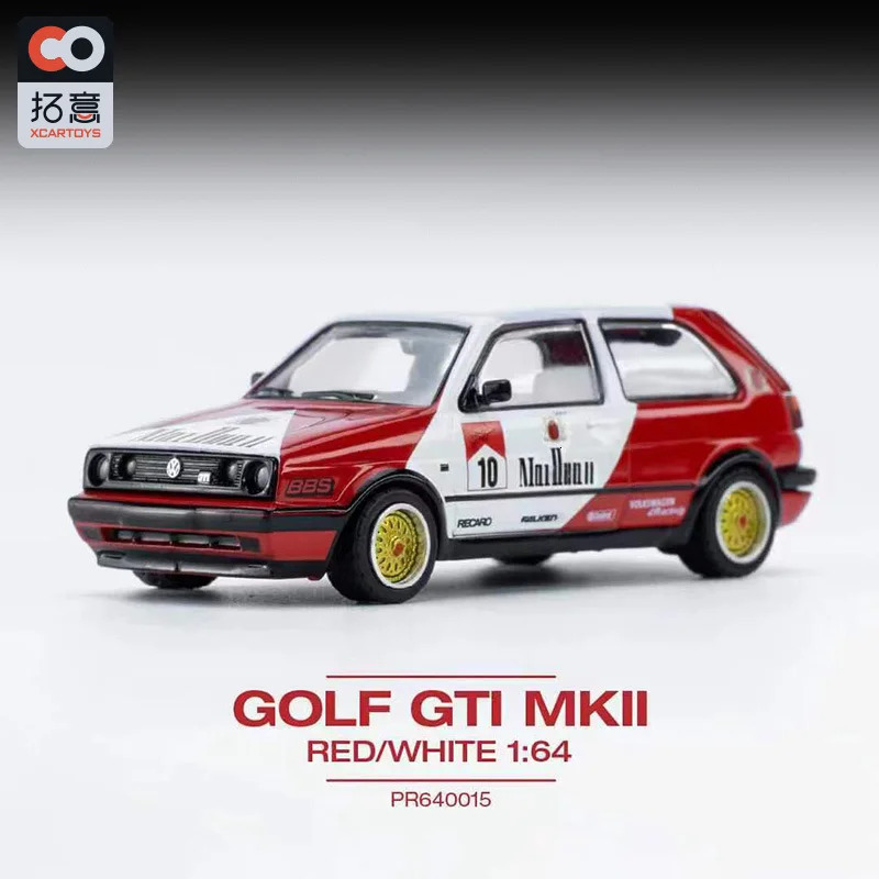 Xcartoys PopRace 164 Model Car Classic GTi Mk2 997 Stagea R34 Singer 964 Diecast Vehicle Toy Collection Gifts for Adults 240408