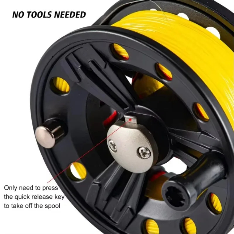 Got Fly Fishing Reel 5/6 7/8wt Trout Fly Reel Large Rod Die Casting Fishing Reel Aluminum Alloy Preloading with Wire Combination 241114