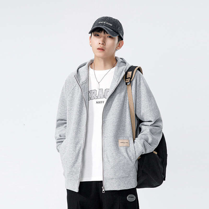 Advanced Cardigan Zipper Hoodie Hooded Kunhai Pengyun Autumn And Winter American Fashion Brand Couple Outfit Men's Jacket