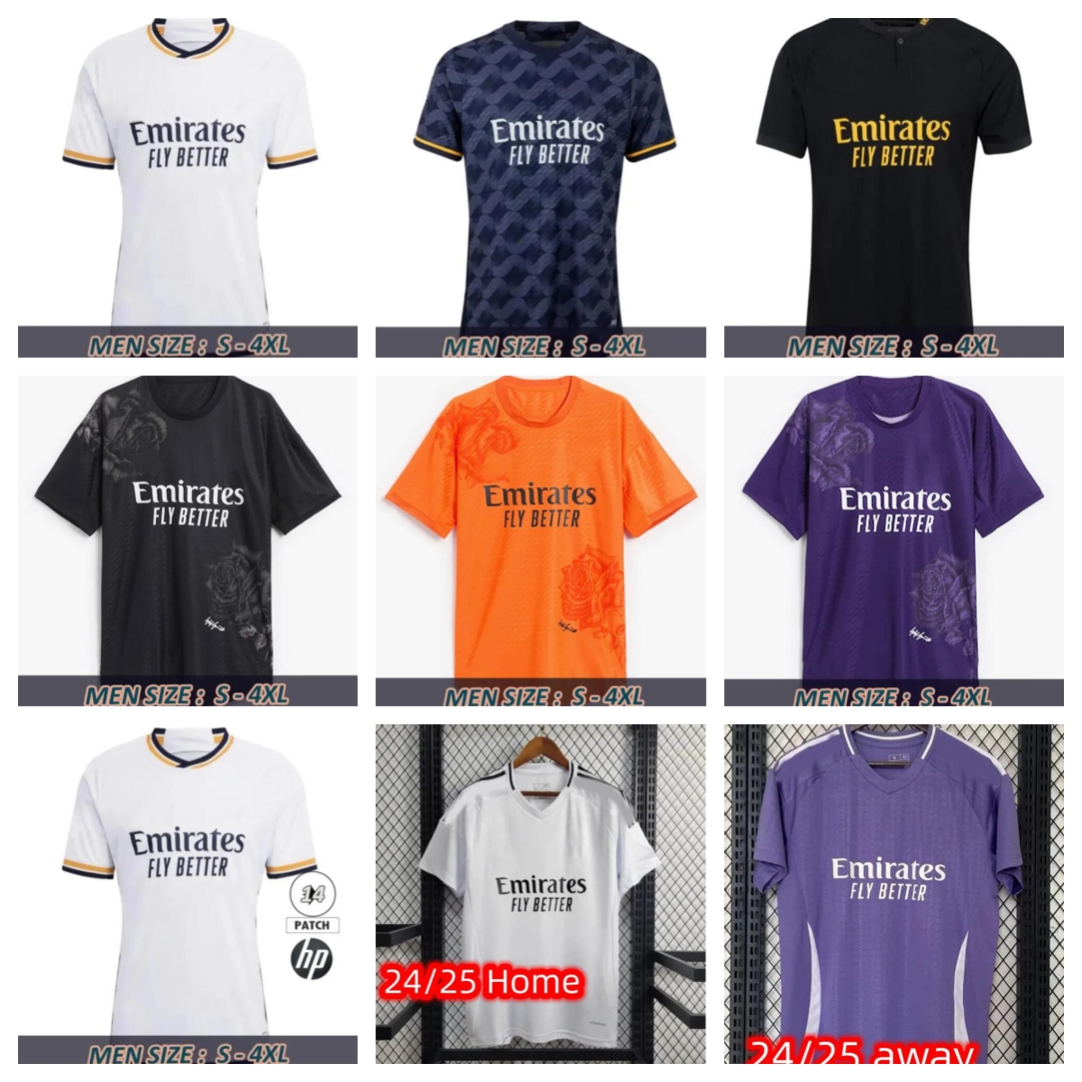 23 24 FANS Soccer Jerseys RODRGO Camiseta Football Jerseys VINI JR ARDA GULER Mbappe Football Shirt Camiseta De Futbol Bellingham 2023 Real MadridS