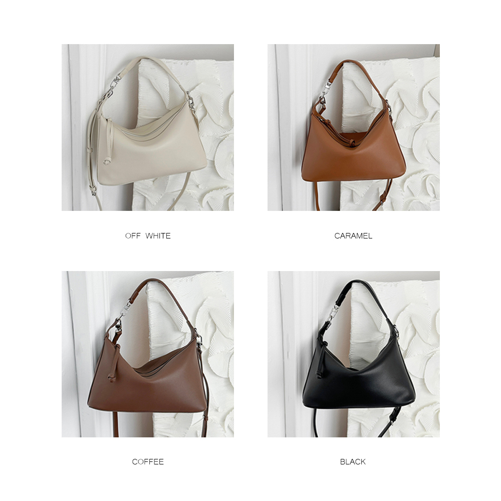 LEVANE Underarm Split Leather Versatile For Women Purses And Handbags Commuter Shoulder Bag dddmymoon