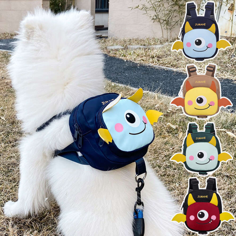 Luxury Designer dog New Pet Small And Medium-Sized Dogs To Go Out Walk. Snack Bag For Dogs. Dog Backpack Can Be cat Hung With A Leash Free Shipping