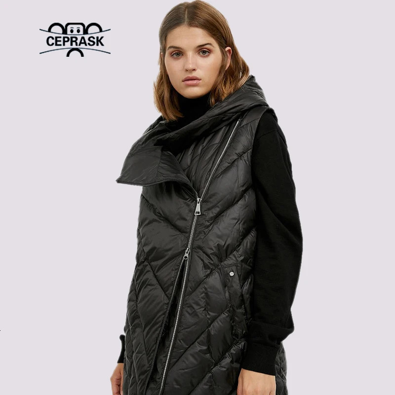 CEPRASK 8 Places Winter Intelligent Electric Vest Jacket Womens Coat USB Infrared Flexible Hooded Coat 241111