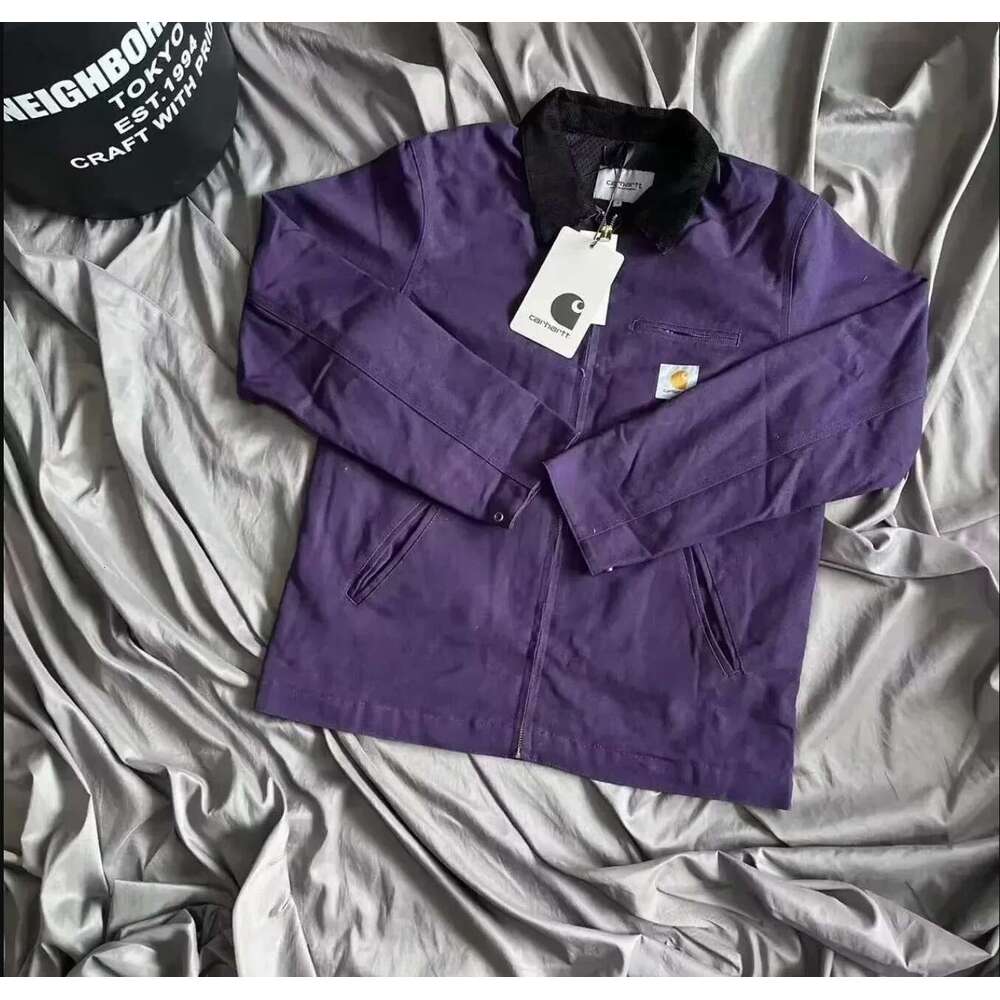 Jackets For Men New Classic Bottom Rutte Washed Vintage Jacket Workwear Canvas Coat Casual Safari Style Varsity