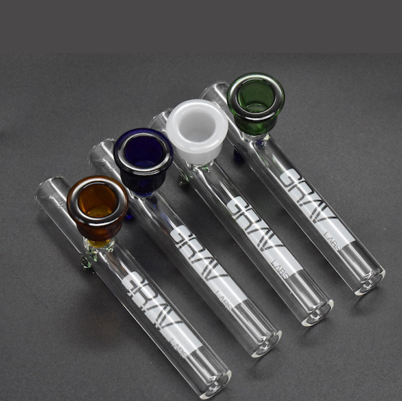 Wholesale Thick heady Steamrollers Labs Glass hand pipe tobacco pipe cheap dry herb Spoon pipes for smoking