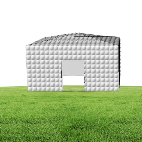 New arriver black 8x8x38m black cube tent inflatable cubic marquee house square party cinema building customized