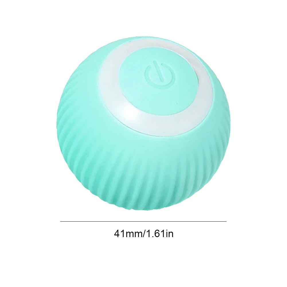 USB Rechargeable Electronic Interactive Pet Toy Pet Ball Toy Self Moving Motion Activated Ball Pet Supplies