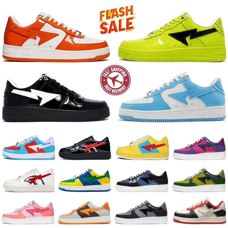 Big Size 13 Designer Shoes Women Mens Trainers Camo Combo Pink Shark Black White Green Bapestaitys Orange Sta Loafers Platform Sneakers Jogging Outdoor Size 36-47