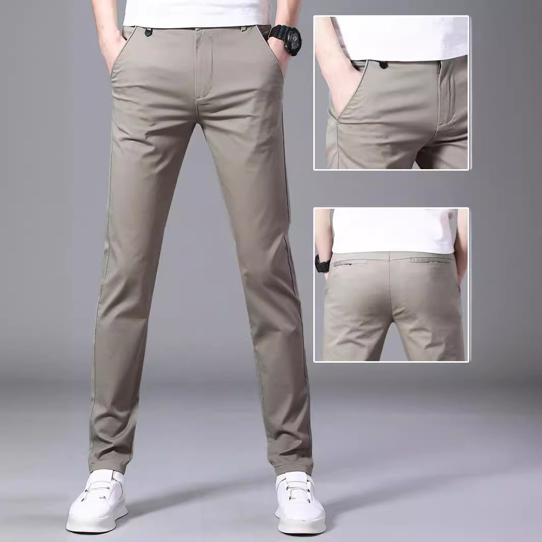 Men's Pants Golf Spring Summer Korea Men Trousers Casual Sport Workwear High Quality Elastic Quick-dry Man Pant