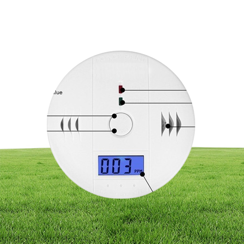 CO Carbon Monoxide Gas Sensor Monitor Alarm Poisining Detector Tester For Home Security Surveillance Hight Quality