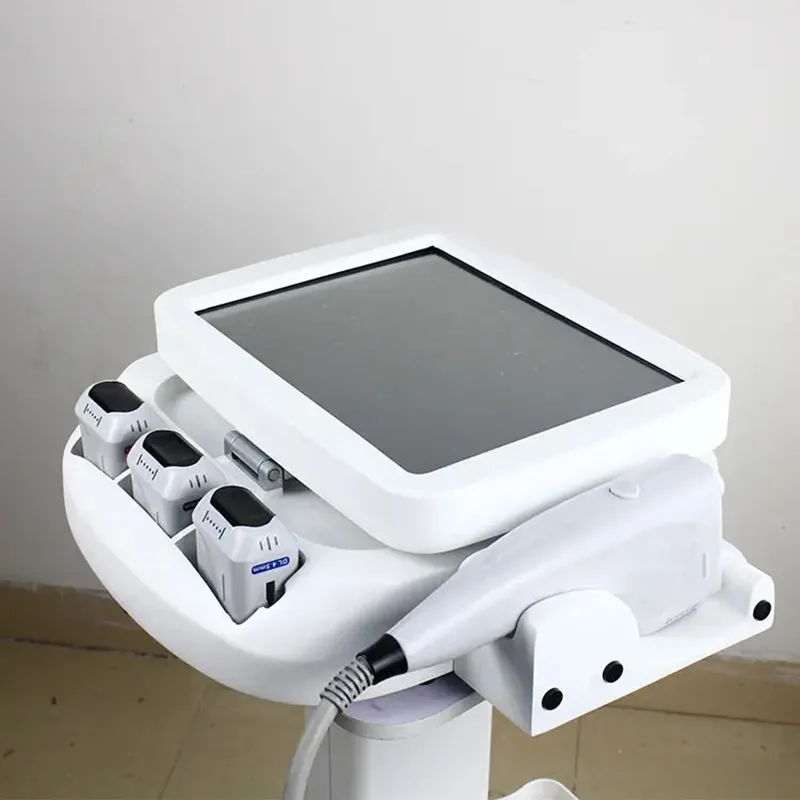 Newest Professional 8D Hifu 9D Focused Ultrasound 7D Hifu Body Slimming And Face For Winkle Removal Machine 8D Hifu