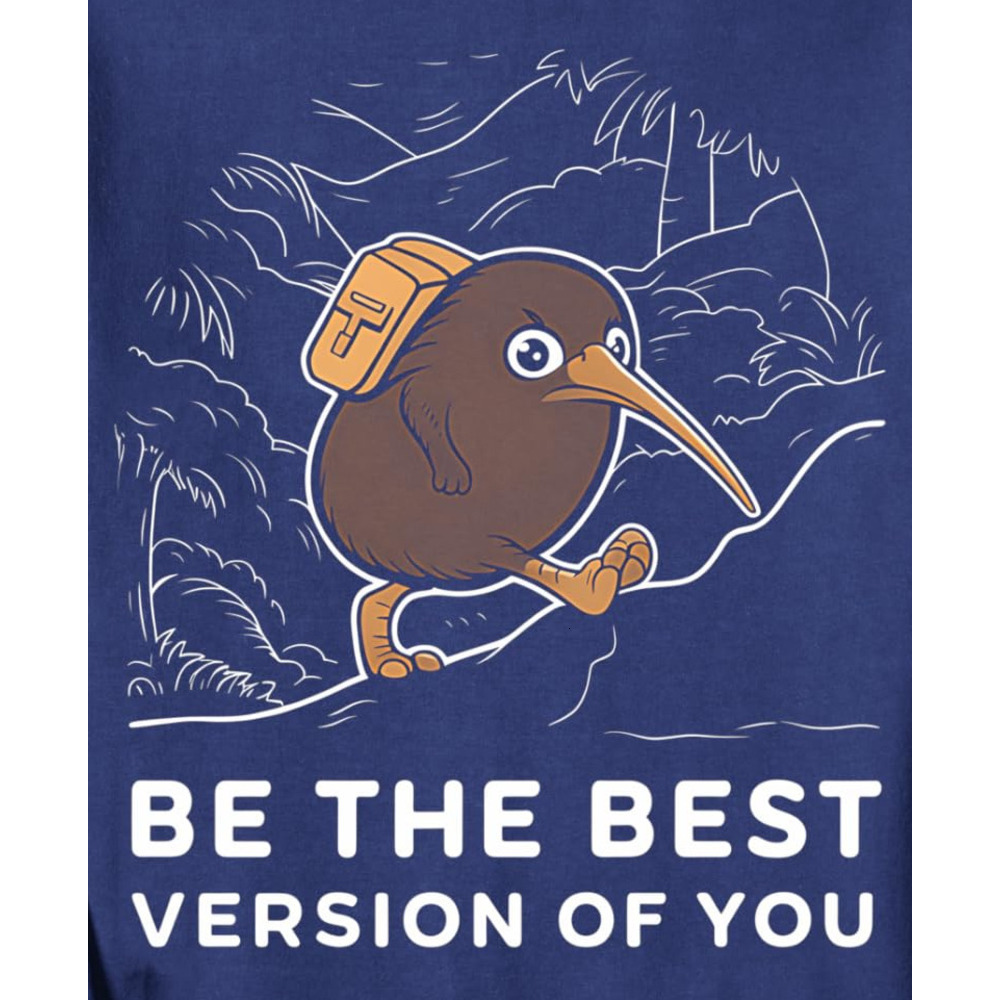 Long Sleeve Shirts for Men sweatshirt Kiwi Bird Hiking New Zealand Funny Nature Lover Gifts Sweatshirt T shirt Tee Streetwear Casual tops clothes cool