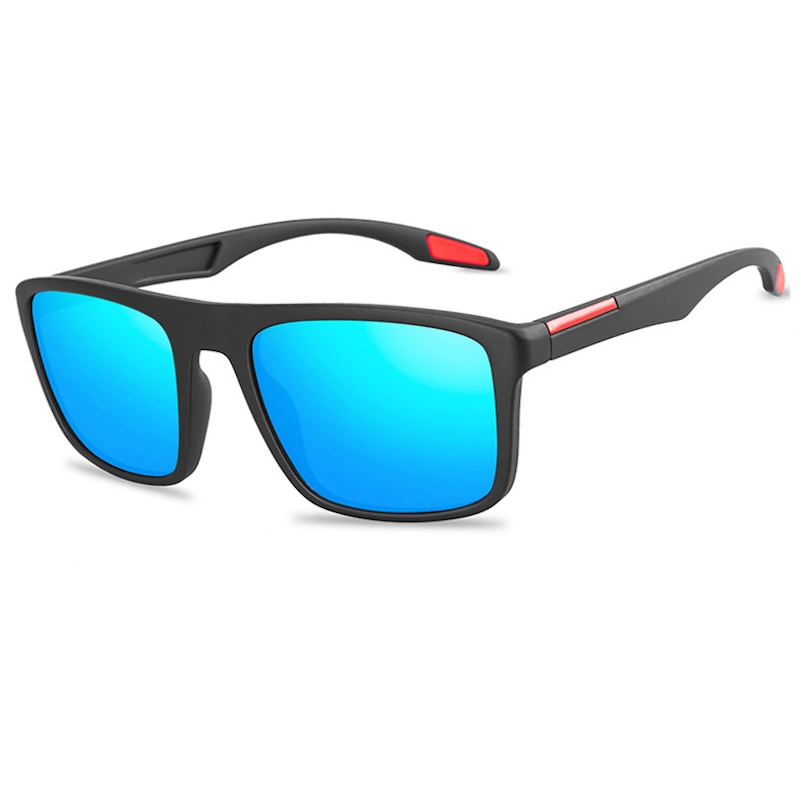 Oversized Square Sunglasses Polarized Men TR Super light Luxury Fashion Women Sports Sun Glasses Driving for Fishing Cycling Riding Cool Outdoor Sport