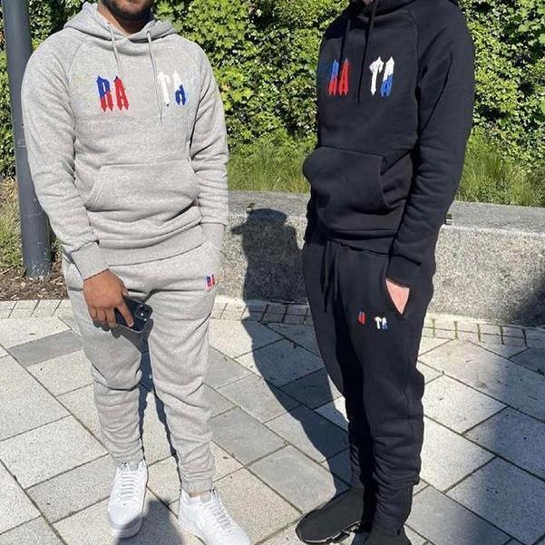 Designer Hoodie tracksuits jacket Womens Mens Tracksuits Color gradient velvet pant Pullover Sweatshirts Oversize Jumper Gradient S M L XL