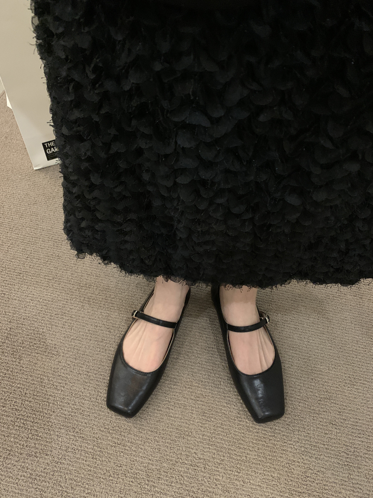 Square head shallow mouth single shoe womens 2023 new spring and autumn Korean version gentle fairy style thick heel Mary Jane shoes 230427