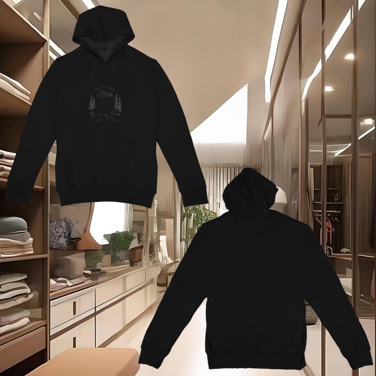 Classic Casual Hooded Sweatshirt Pullover Hoodie Loose Hoodie for Man Woman White Plus Size Warm Fleece Hooded Collar Long Sleeves Casual Beach