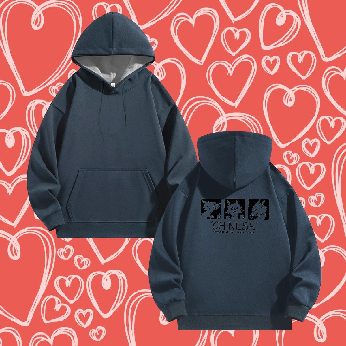 Factory Direct Hoodie for Men Custom Print Plus Size Cool Design Mens Hoodie Pullover Hoodie Hip Hop Street Thick Fleece Hooded Collar