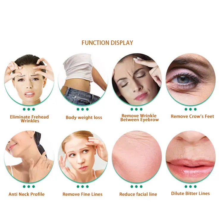 Desktop 8D 11 Lines HIFU Face Contouring Smas Anti-aging High Intensity Focused Ultrasound Body Slimming Fat Loss Multifunction Skin Rejuvenation Mach