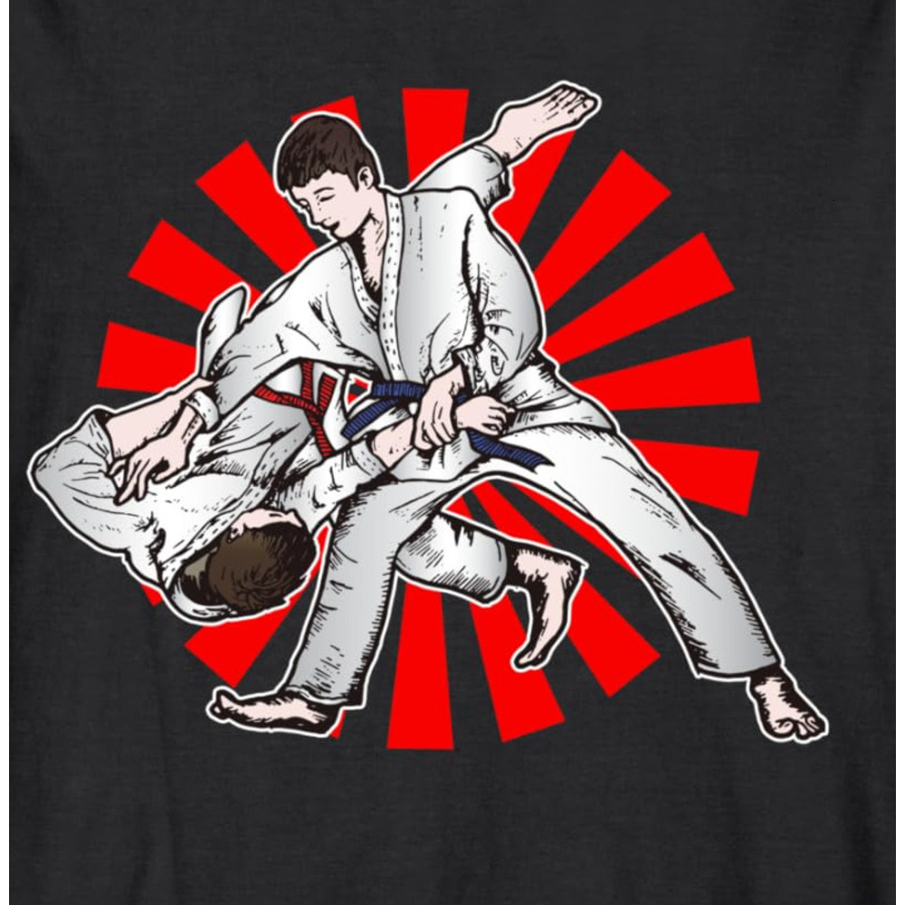 Long Sleeve Shirts for Men sweatshirt Humorous Martial Arts Sport Judo, Judo Player Gift Long Sleeve Tee Streetwear Casual tops clothes