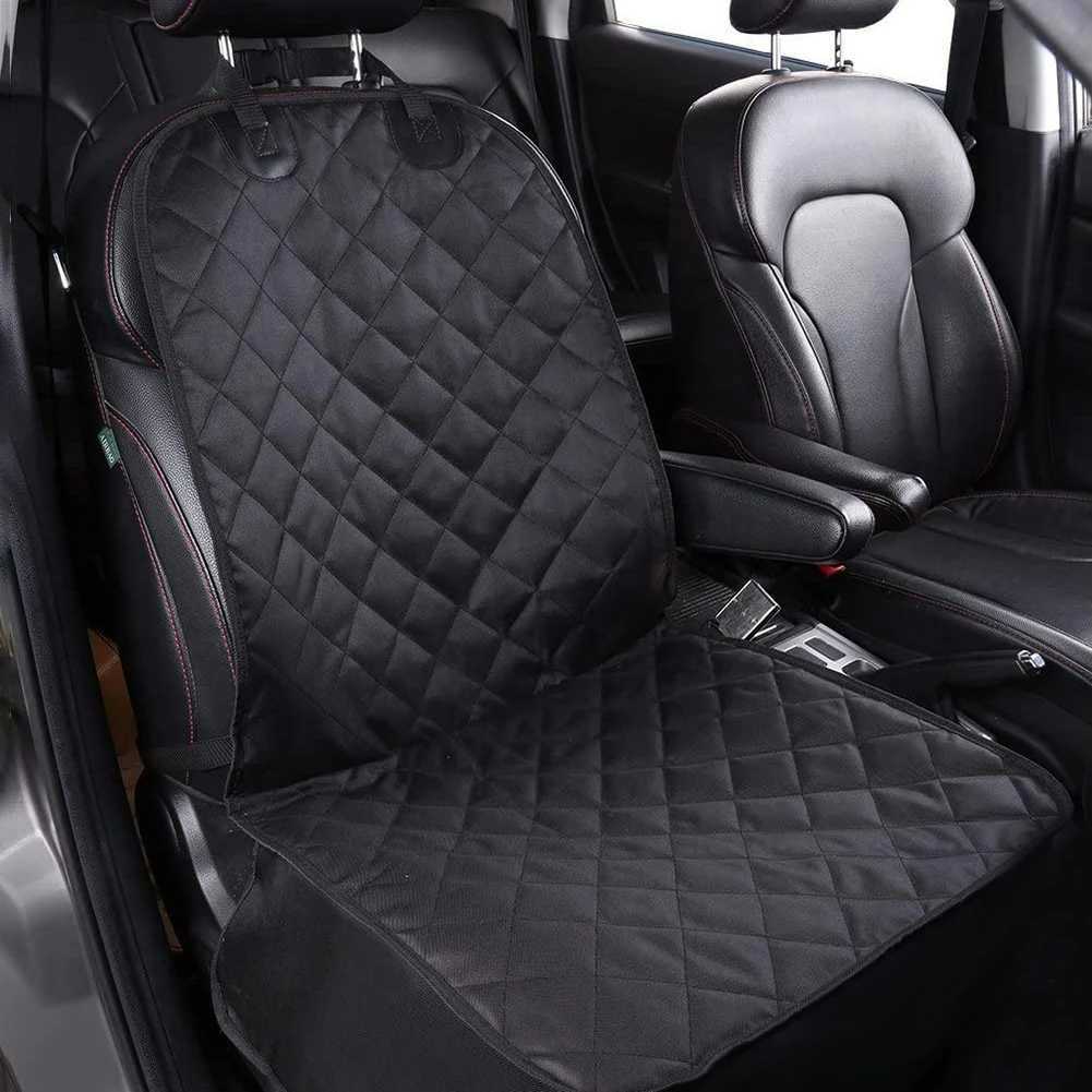 Dog Car Seat Covers Car Rear Back Seat Mat Waterproof Folding Pet Cat Dog Carrier Mat Seat Cover Back Seat Pet Cover Protector for Cars Trucks SUV z24