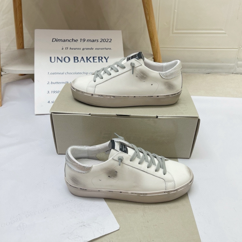 Designer Shoes Vintage Style Casual Shoes For Women Unisex Menand Women's Comfortable Leather Flats Sneakers Classlc Star Pattern Lace-Up Sneakers 34-45