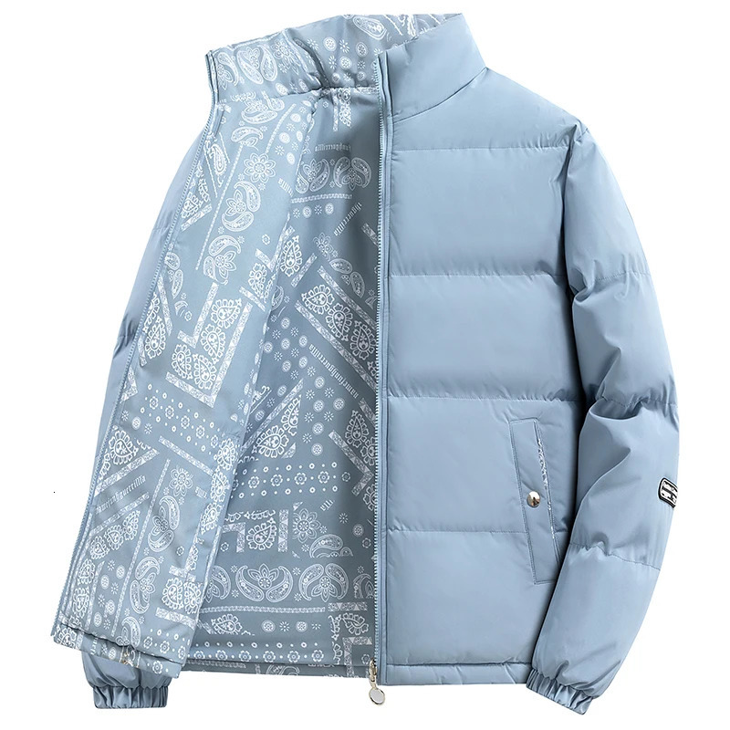 mens Parka Solid color L4XL 5XL Mens Jacket Winter Warm Jackets men business leisure coat teenager coats 2510 241115