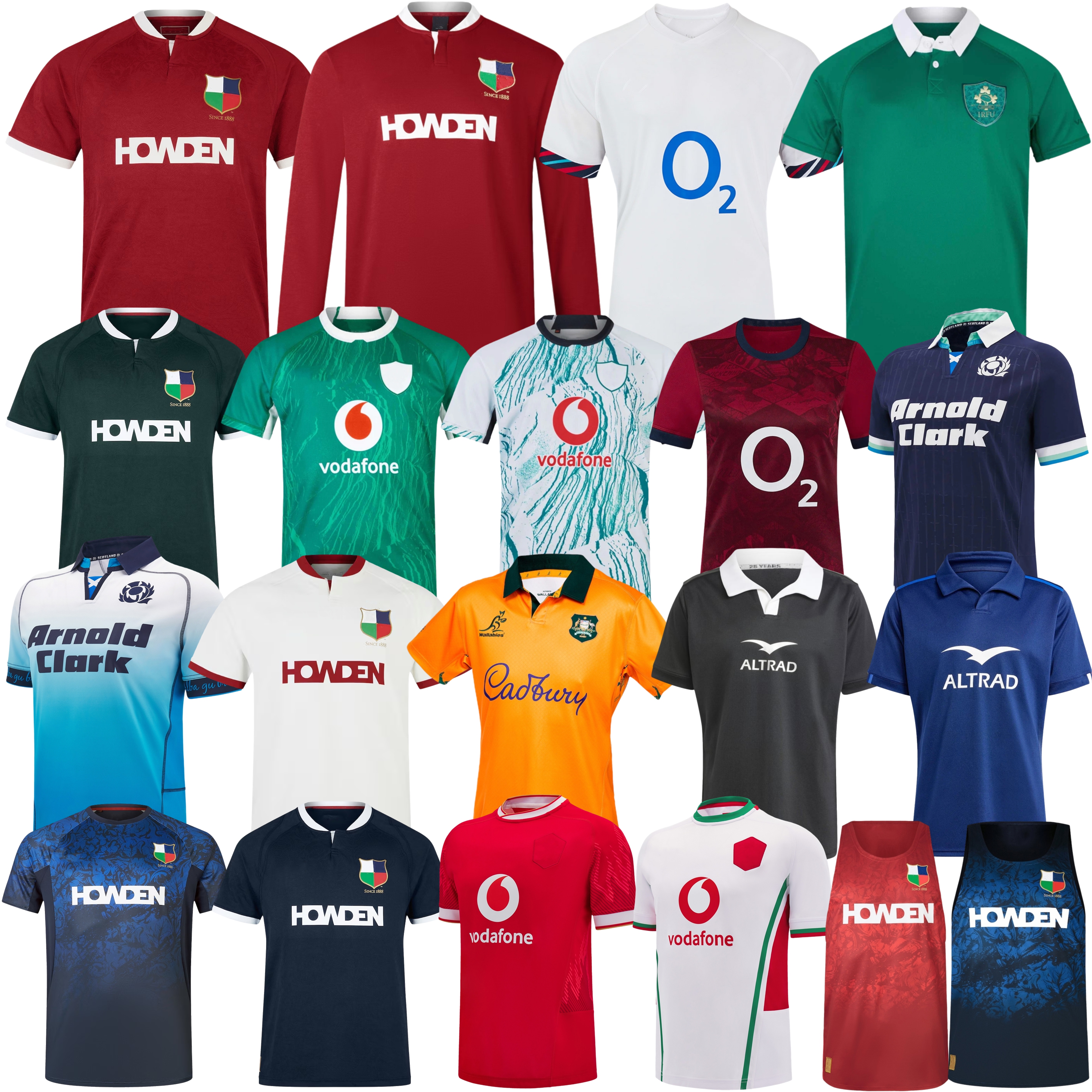 2024 2025 Scotland Ireland national team rugby jersey 24 25 Wallabies British home away Irish Lions Samoa wales Tonga engalands rugby shirt size S-5XL
