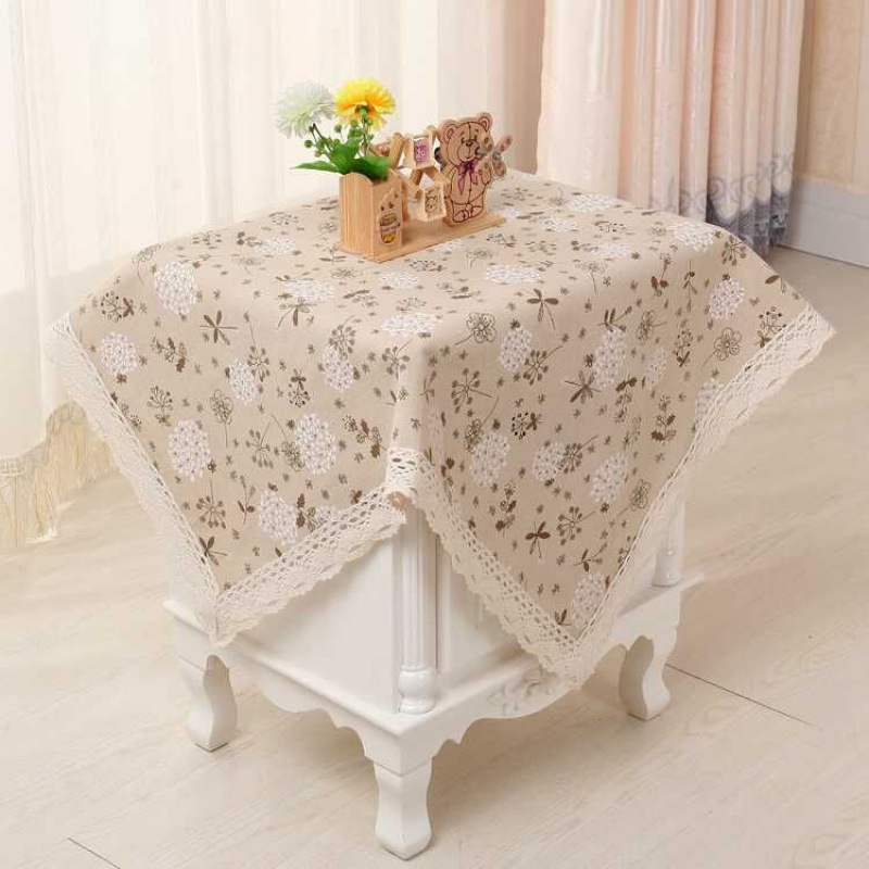 H460 Small fresh dustproof heat insulation household table cloth