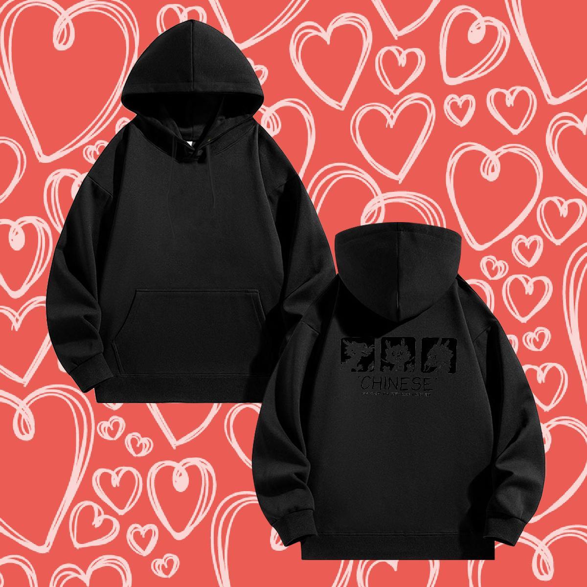 Factory Direct Hoodie for Men Custom Print Plus Size Cool Design Mens Hoodie Pullover Hoodie Hip Hop Street Thick Fleece Hooded Collar