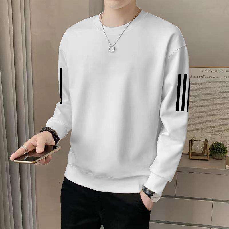 Hoodie Spring And 2024 New Item Round Neck Loose Autumn Hooded Top Youth Long Sleeved Men's Jacket