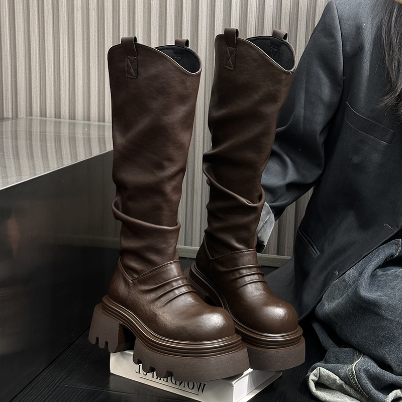 Women's Fashionable Simple Versatile Martin Boots.