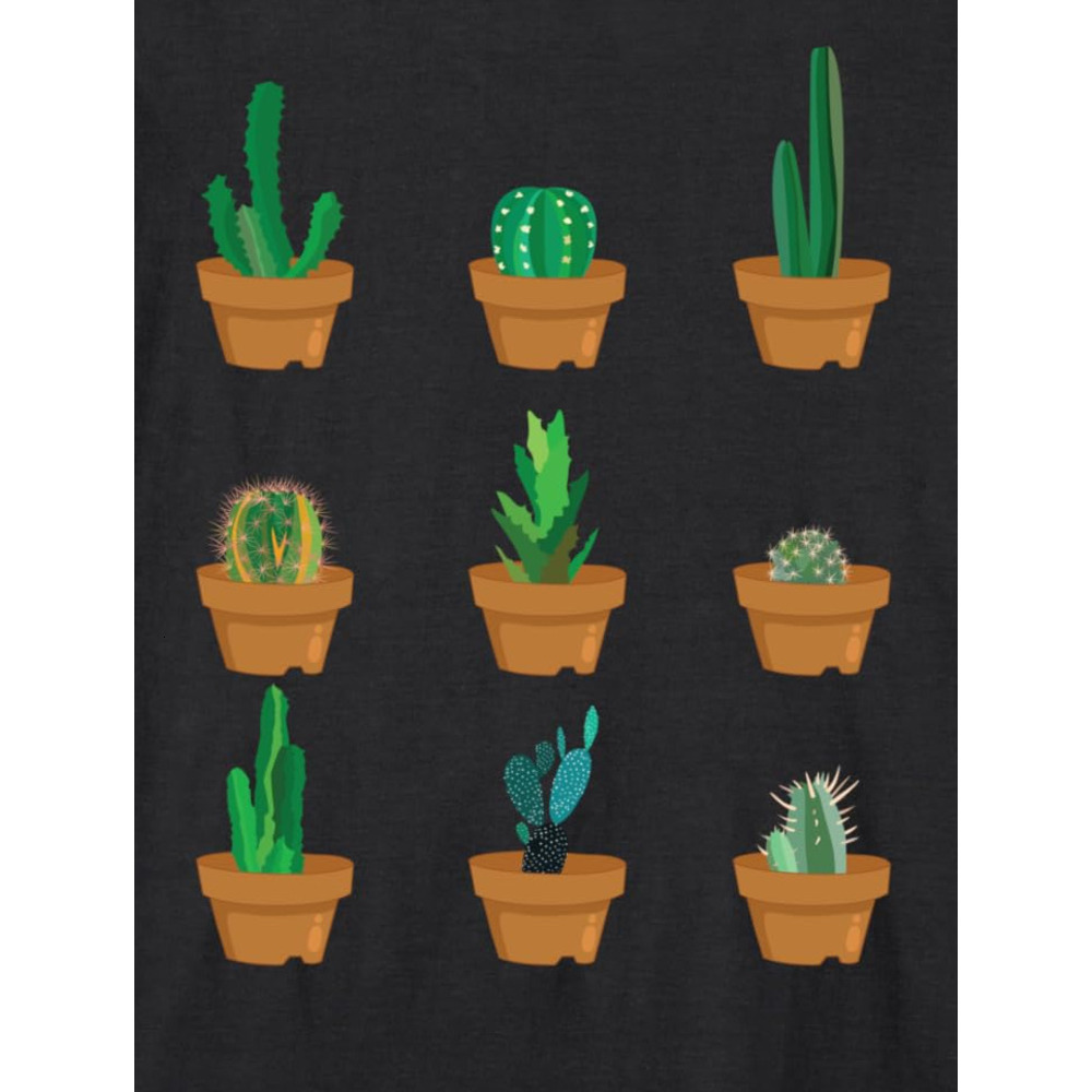 Long Sleeve Shirts for Men sweatshirt Cactus Thorns Plant Garden Desert Funny Gift Long Sleeve Tee Streetwear Casual tops clothes fashion