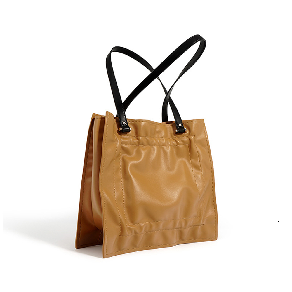 Fancy Design Large Capacity 100% Genuine Leather Casual Shopping Tote Bag dddmymoon