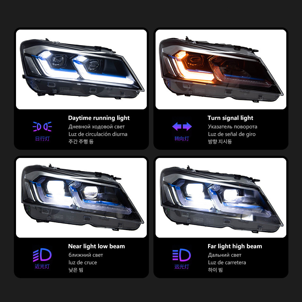 Headlights For X3 F25 2011-2013 LED Signal Auto Headlights Assembly Upgrade High Configure Daytime Running Light