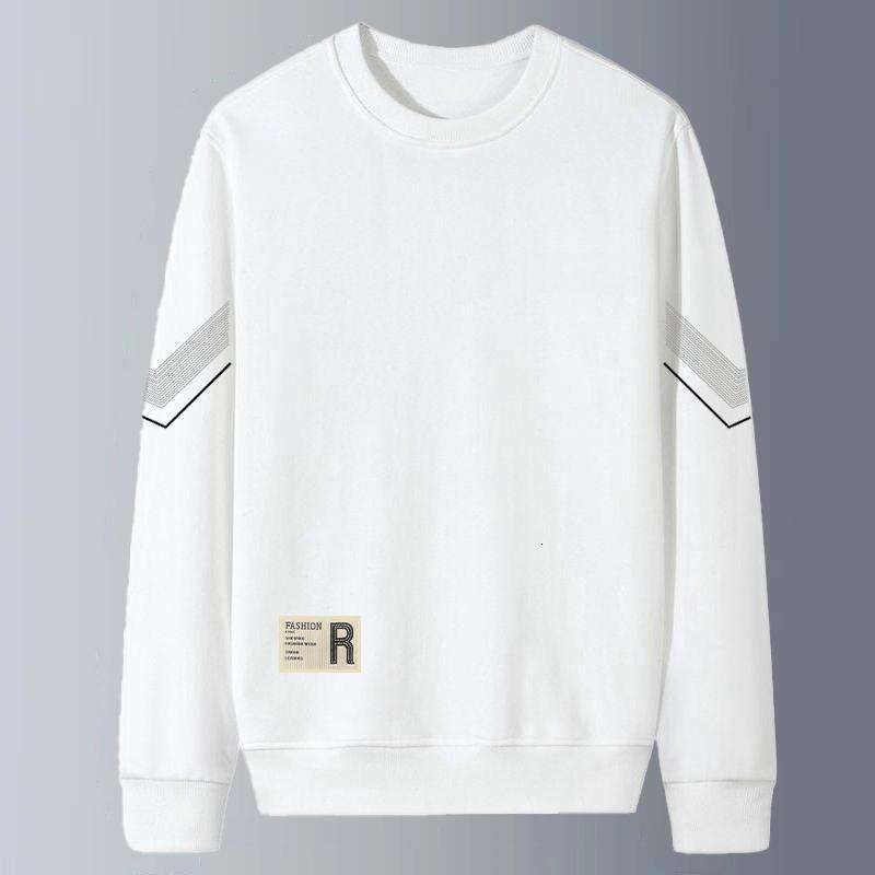 Sweatshirt Spring And 2024 Youth Long Sleeved Men's Jacket New Round Neck Loose Autumn Hooded Top