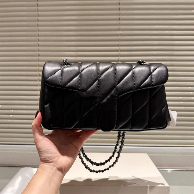 New Designer Bags Tabby Tote bag For Women Men Luxury Waist Bag Cross Body Handbag All Black Fashion Shoulder Bag Classic Pack Purse Crossbody Bag