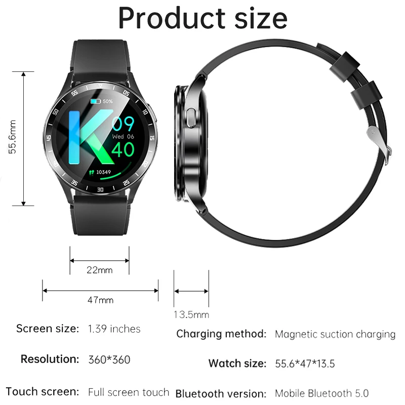 X10 Smartwatch & Wireless Earbuds Combo Set TWS2 Ingenuity | Integrated Heart Rate Monitor, Bluetooth Connectivity & Hands-Free Assistance Features
