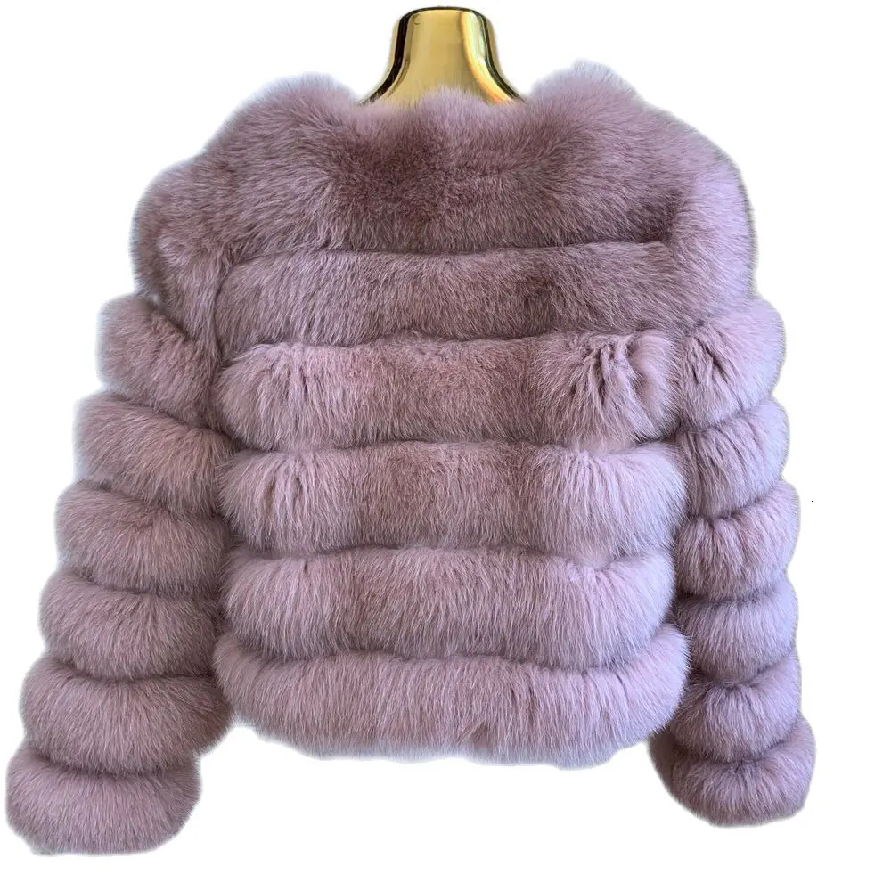 Real Fur Coat Winter Jacket Women natural large wool fur coat Street warm long sleeve detachable vest 241115