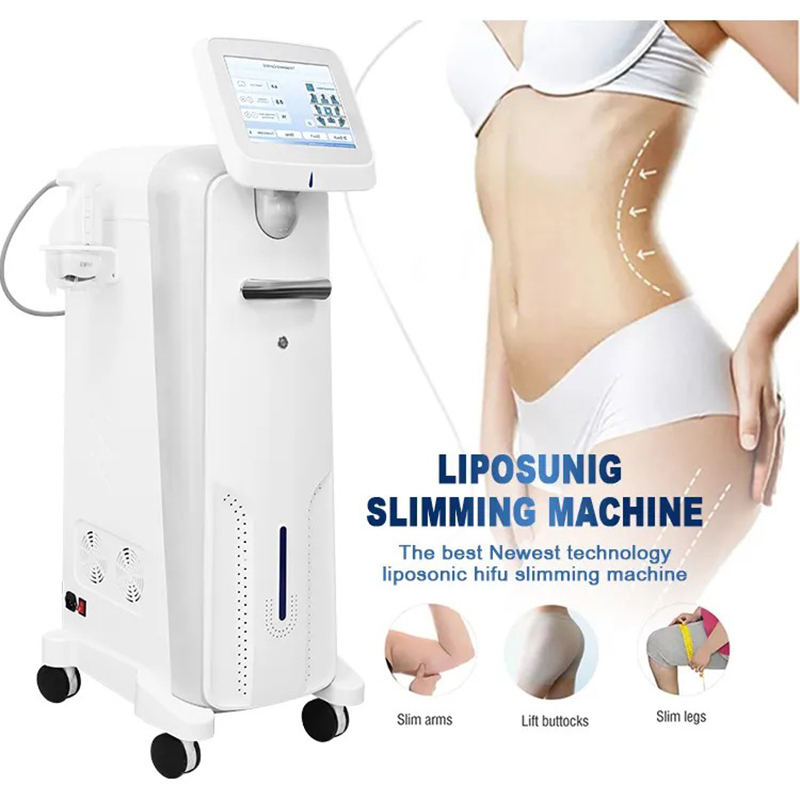 New High Quality Liposonied Loss Weight Device Liposonic Body Slimming Machine Cellulite Massager Liposonix Fat Removal Loss Fat Body Shaping Beauty E