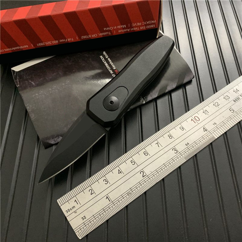 OEM 7500/7250/7350 Launch 10 Folding Knife 1.9 CPM-154 Blade Anodized Aluminum Handles Outdoor Camp Hunt Survival Pocket Knives EDC tools