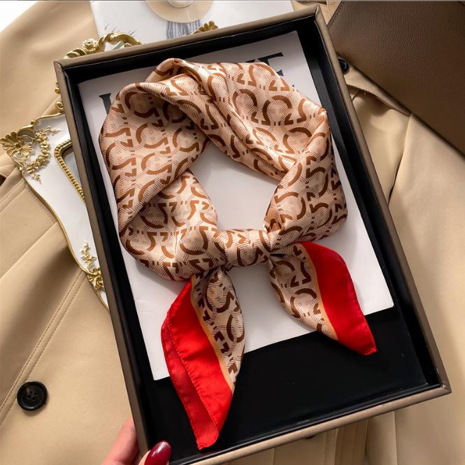 Scarves 70X70Cm Cla… - image