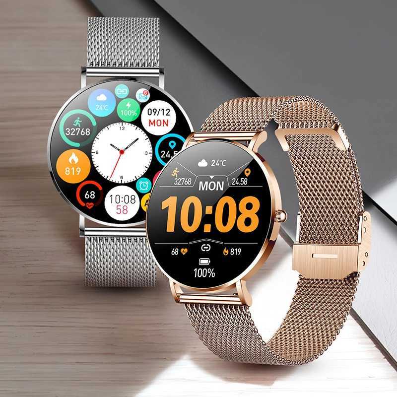 2024 new tra Thin smartwatch Wen 1.36-inch AMOLED 360 * 360 high-definition pixel display screen always shows call time reminder smartwatch for ladies