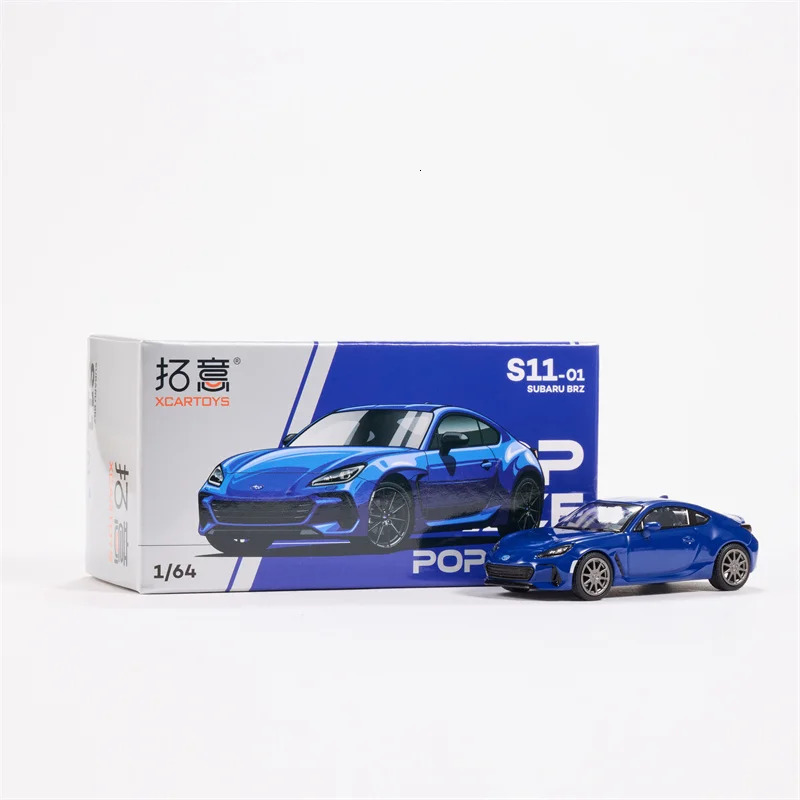 Xcartoys PopRace 164 Model Car Classic GTi Mk2 997 Stagea R34 Singer 964 Diecast Vehicle Toy Collection Gifts for Adults 240408