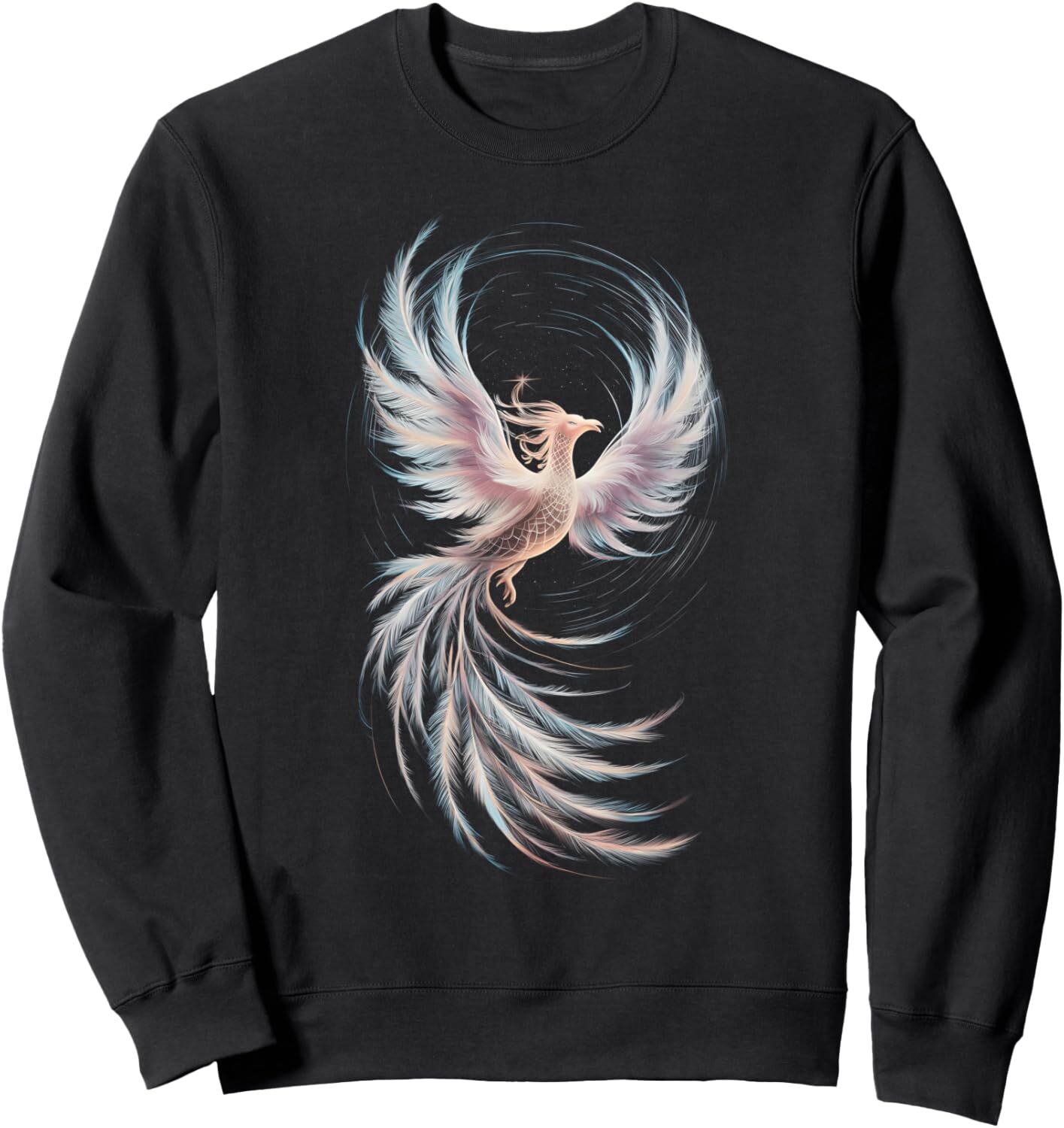 Long Sleeve Shirts for Men sweatshirt Phoenix Bird Mythical Creature Fantasy Gifts Sweatshirt T shirt Tee Streetwear Casual tops clothes