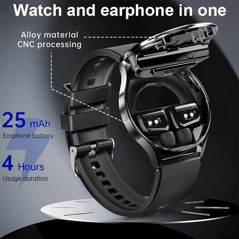 X10 Smartwatch & Wireless Earbuds Combo Set TWS2 Ingenuity | Integrated Heart Rate Monitor, Bluetooth Connectivity & Hands-Free Assistance Features