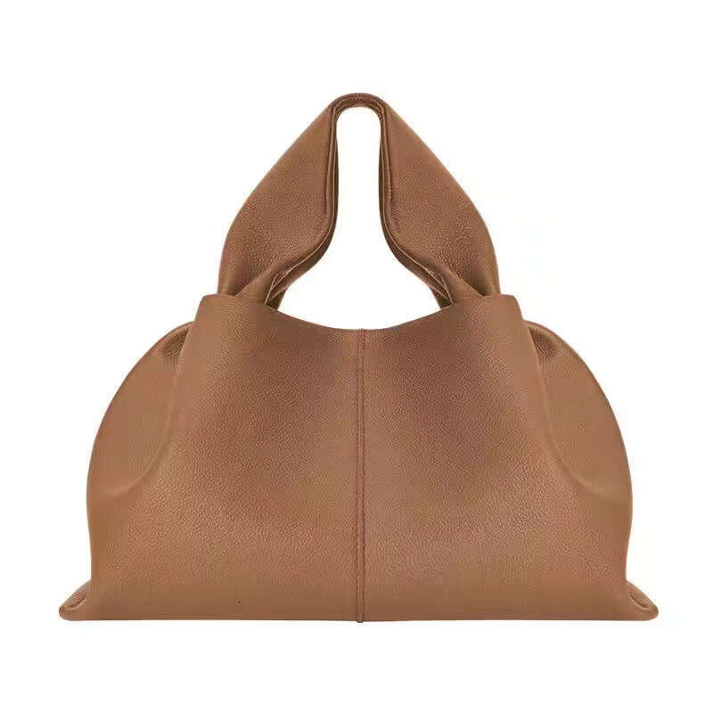 Fashion Cross hot Body Women Handbag - Lychee Print Crescent Leather Underarm Saddle Bag
