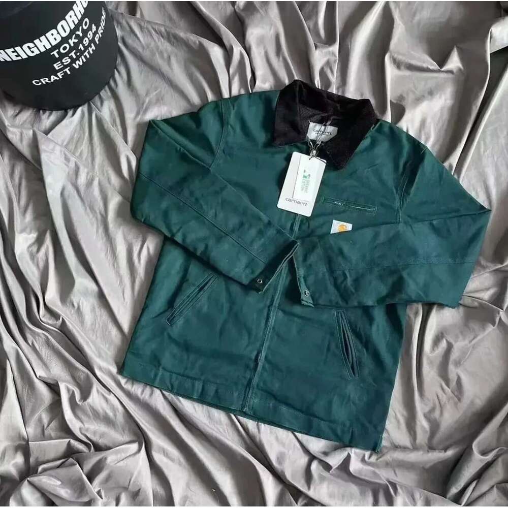 Jackets For Men New Classic Bottom Rutte Washed Vintage Jacket Workwear Canvas Coat Casual Safari Style Varsity