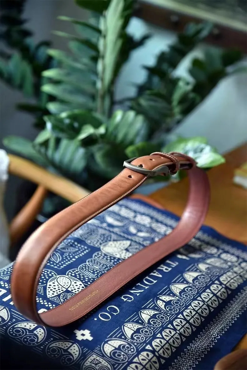 3.3CM Mens Belt Fashion Mens er Denim Jeans Mens Belt Pin Buckle Cummerbundles Ceinture Homme 241115