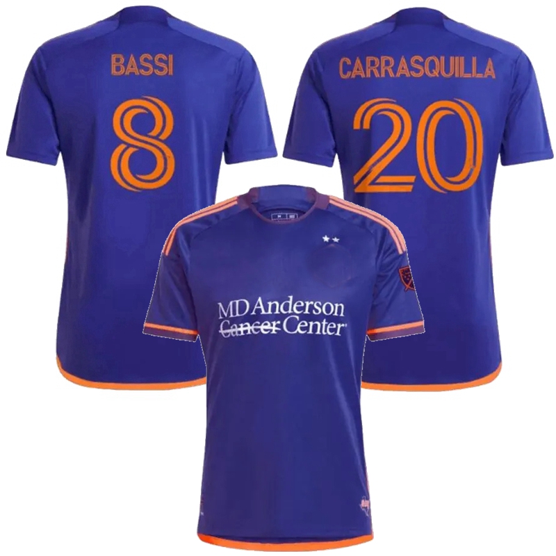 2024 2025 Dynamo Soccer Jerseys Houston KOWALCZYK BASSI BLESSING ALIYU CARRASQUILLA ARTUR 24 25 football men kids shirt