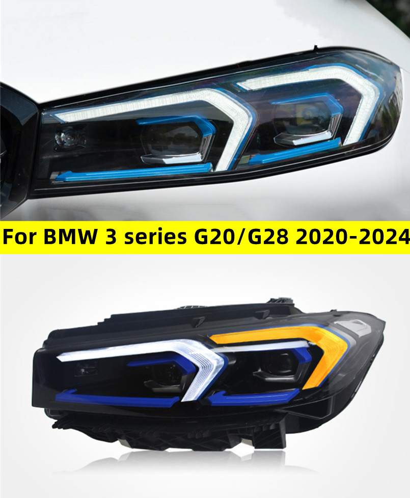 Car Headlight For BMW 3 Series G20/G28 20 20-2024 Upgrade Headlights M3 DRL Head Lamp Front Light Assembly